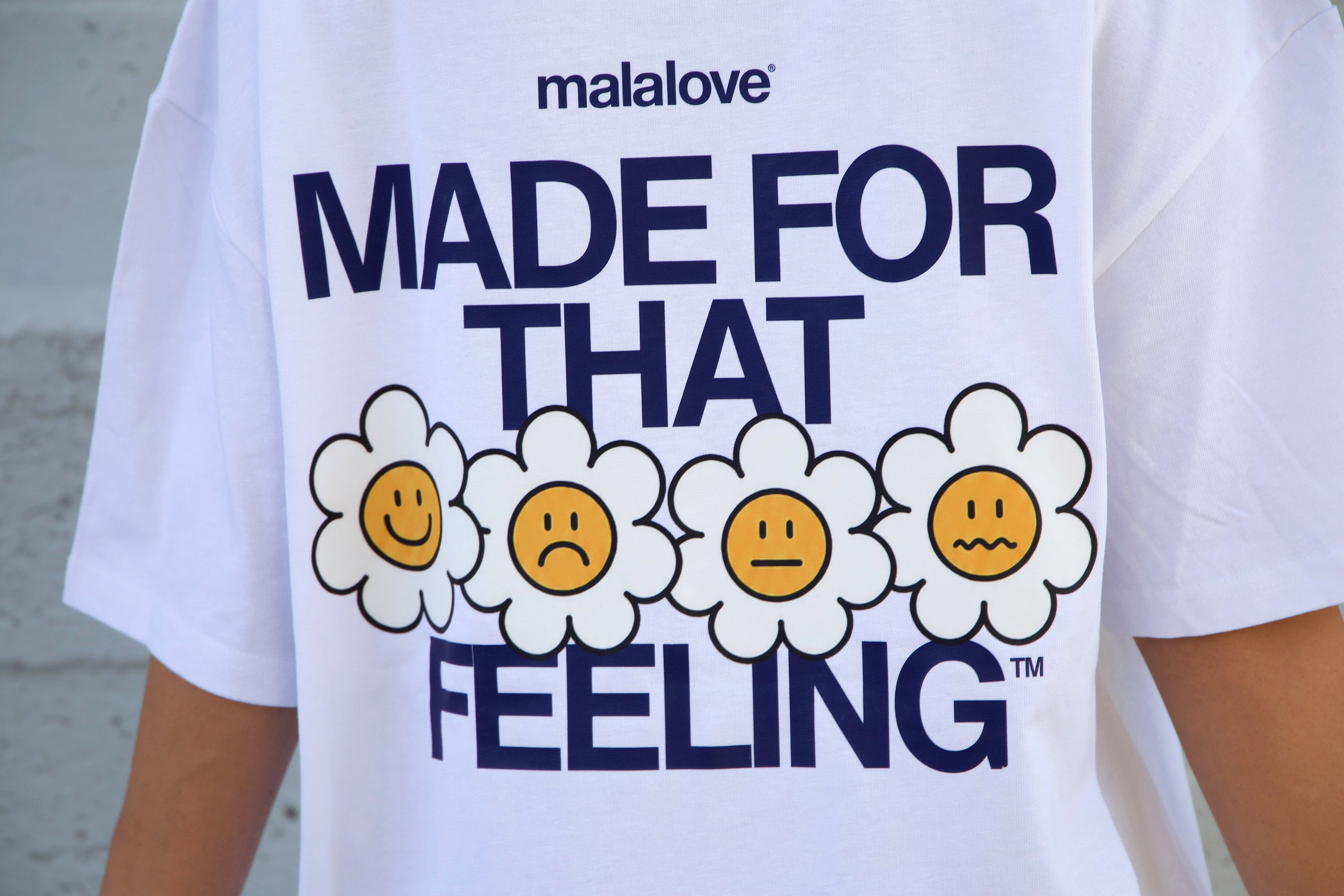Made For That Feeling White T-Shirt
