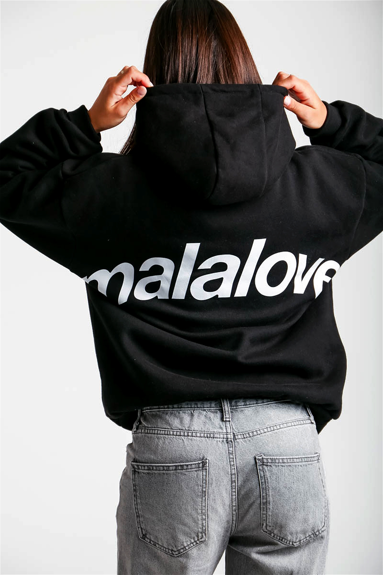 Iconic Black & White Hoodie