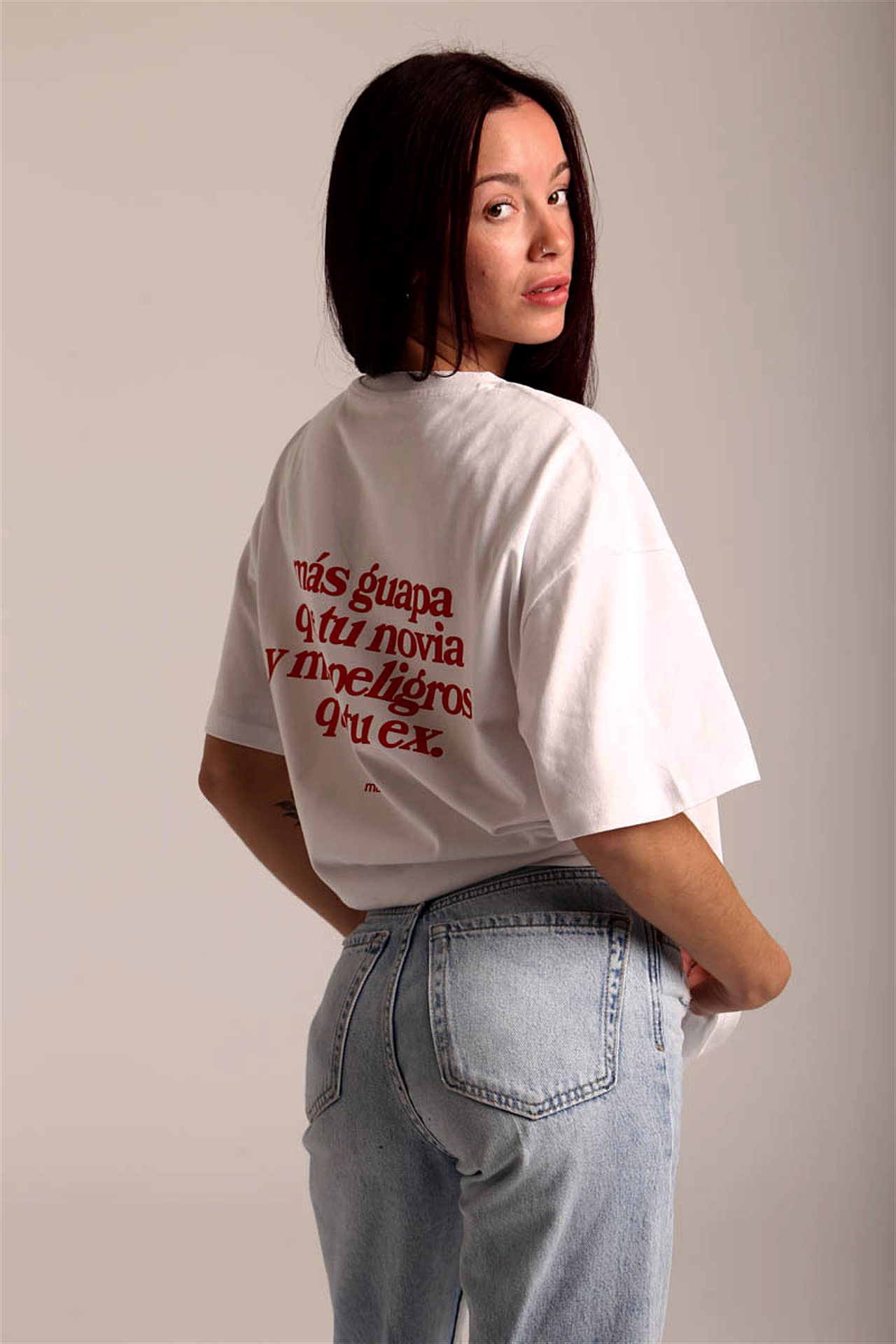 Peligrosa White T-Shirt