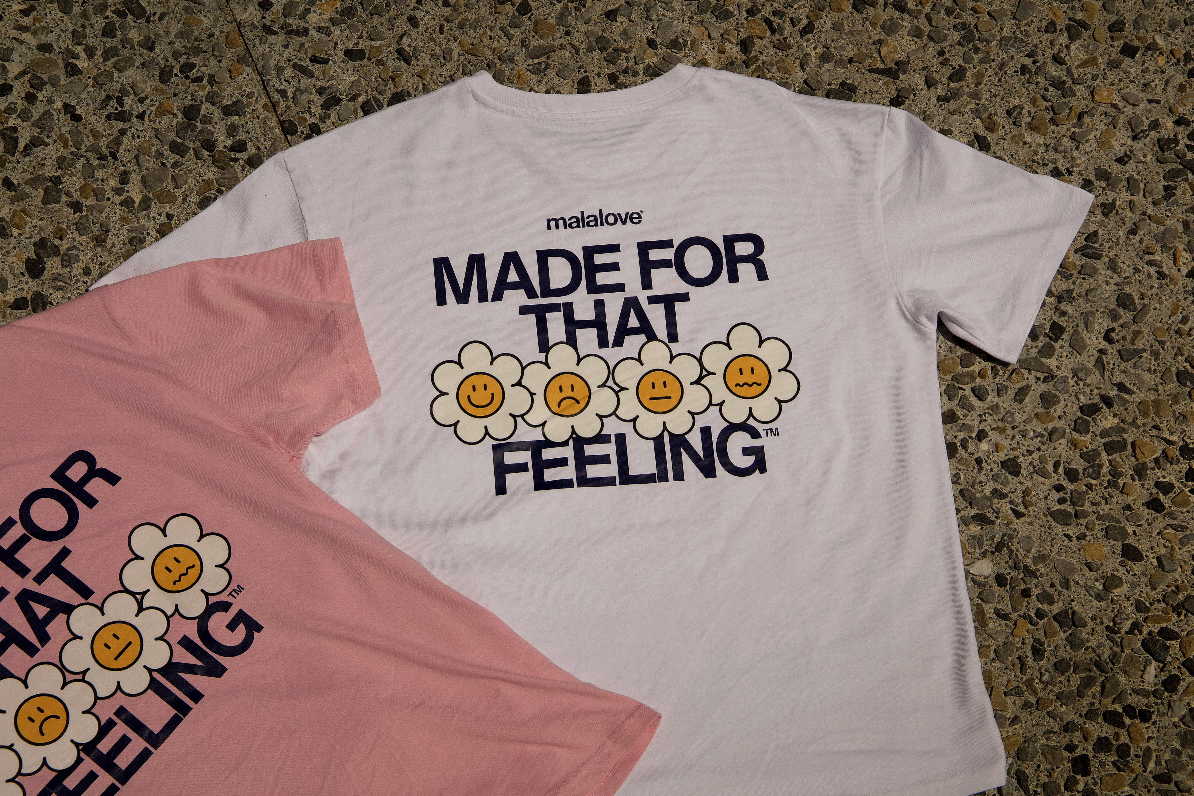 Made For That Feeling White T-Shirt