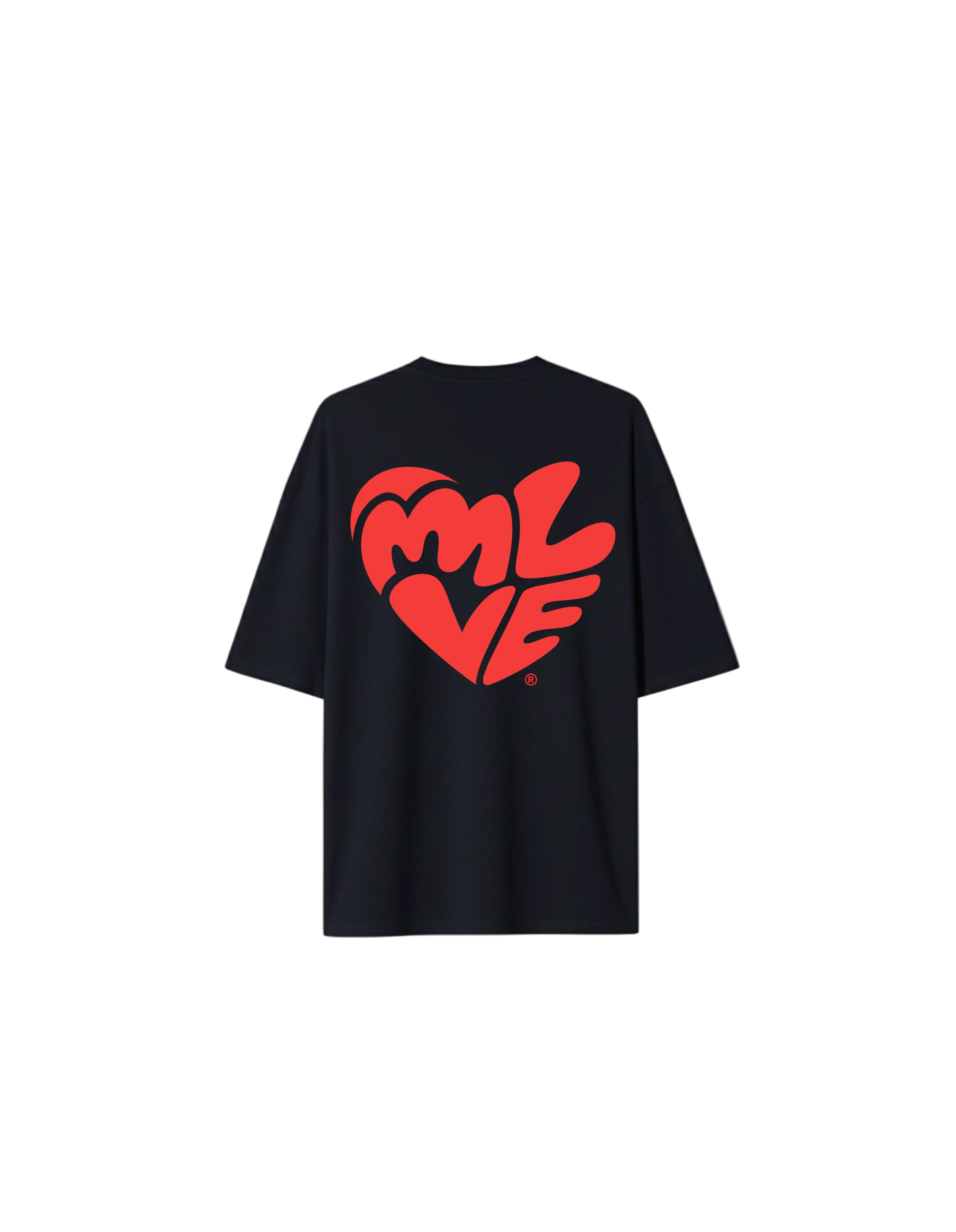 Red Flag Black T-Shirt