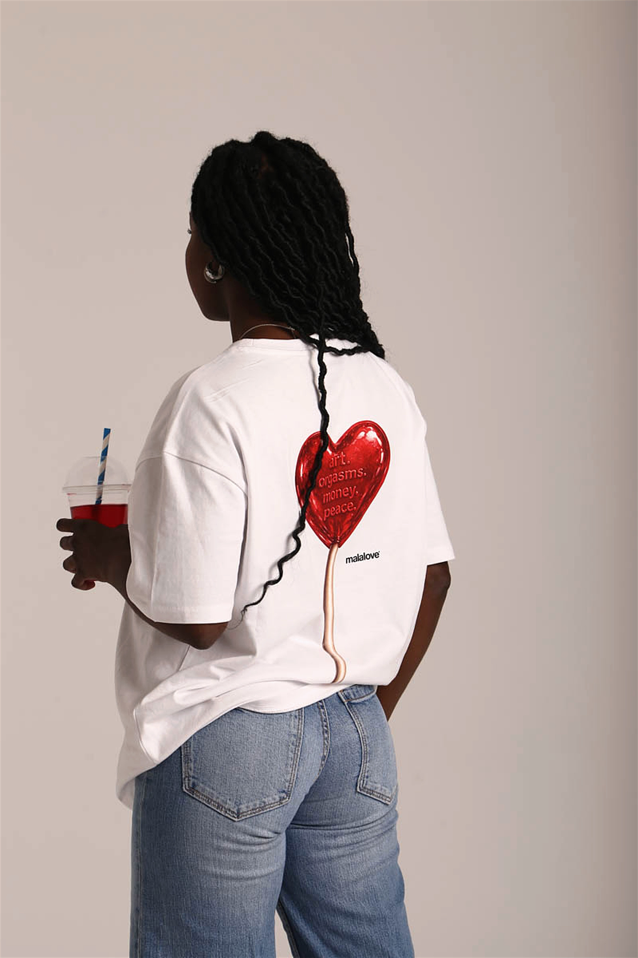 Take a Lick White T-Shirt