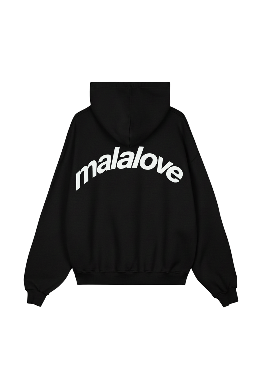 Iconic Black & White Hoodie