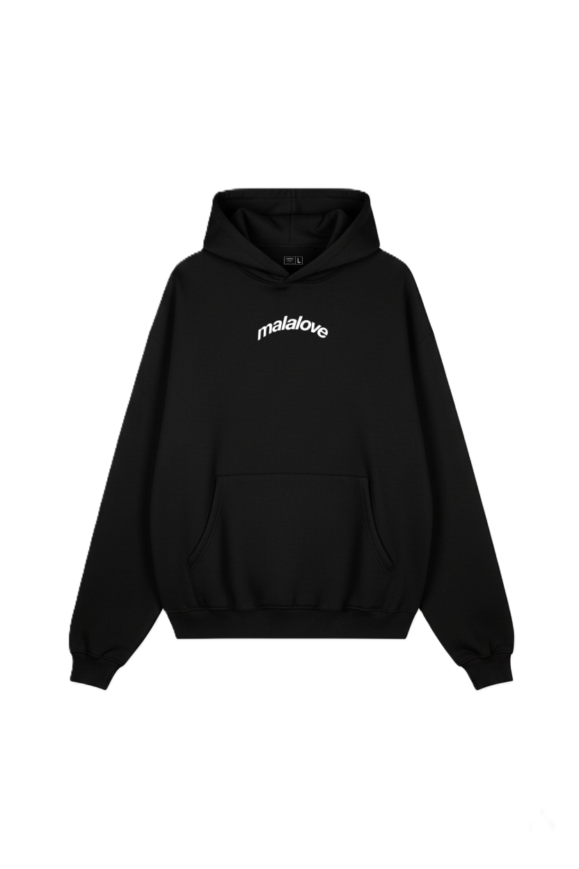 Iconic Black & White Hoodie