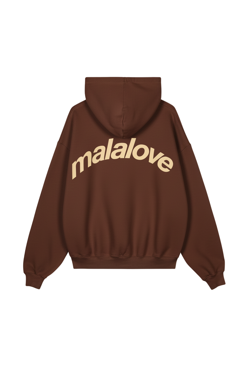 Iconic Brown & Yellow Hoodie