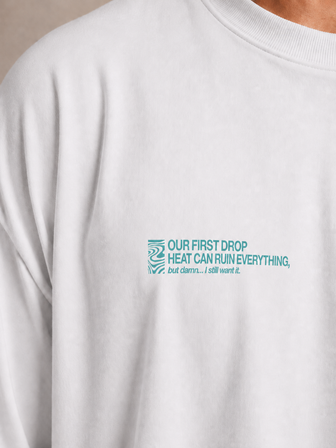 Iconic White & Mint T-Shirt