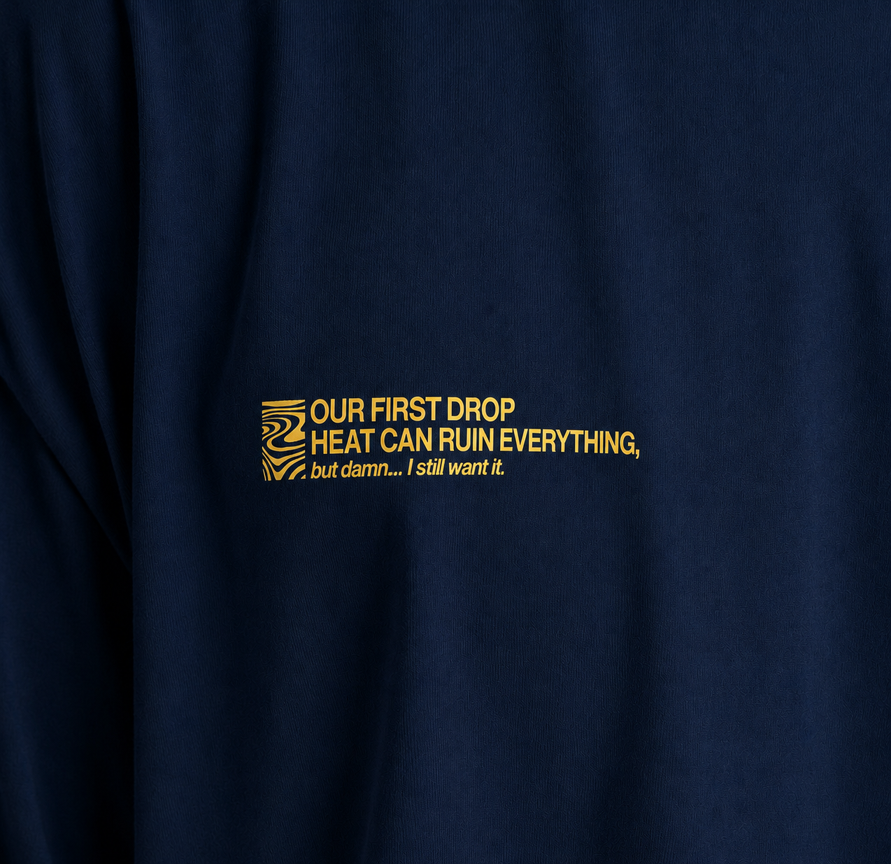 Iconic Navy & Yellow T-Shirt
