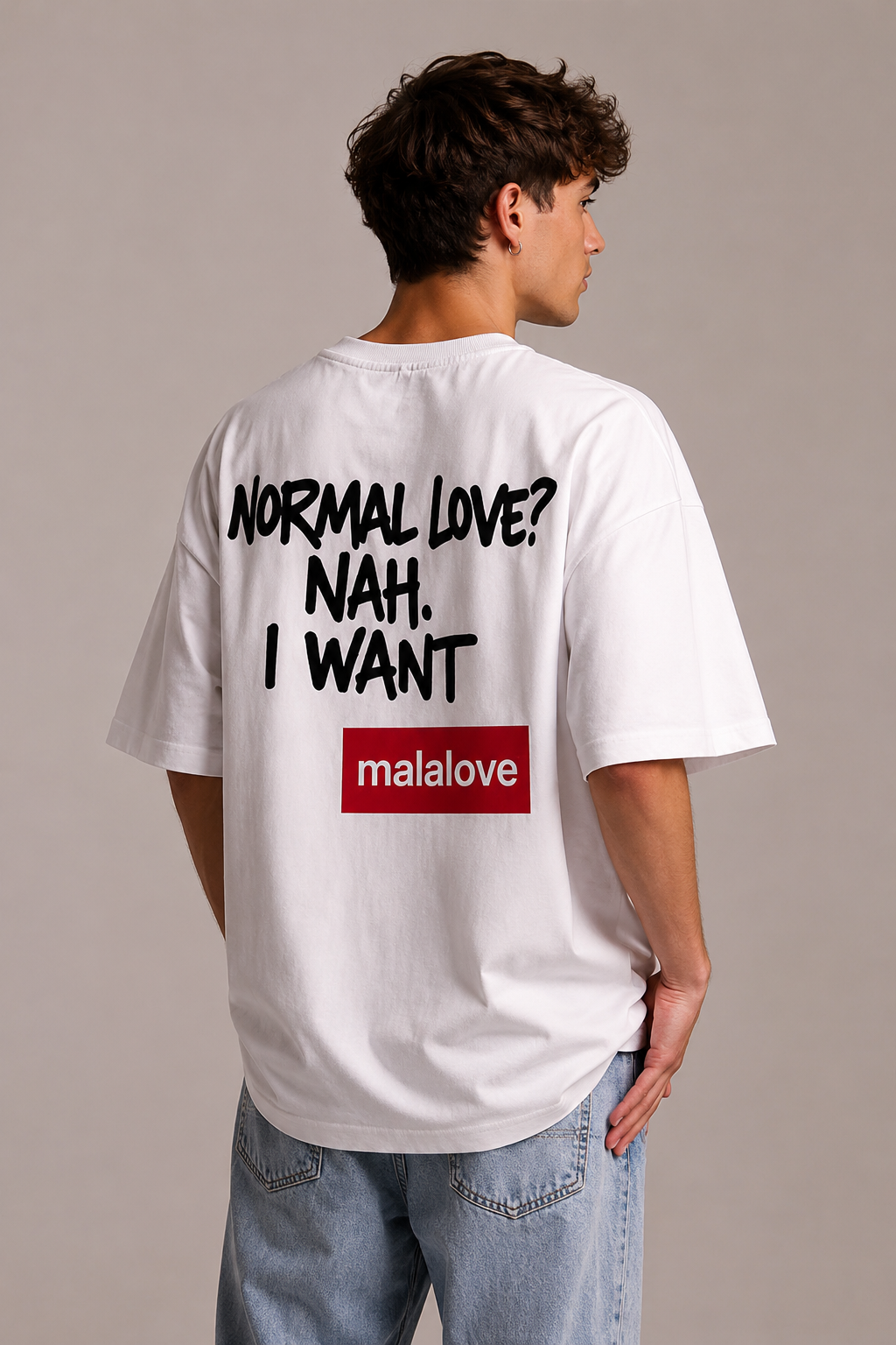 Normal Love White T-Shirt