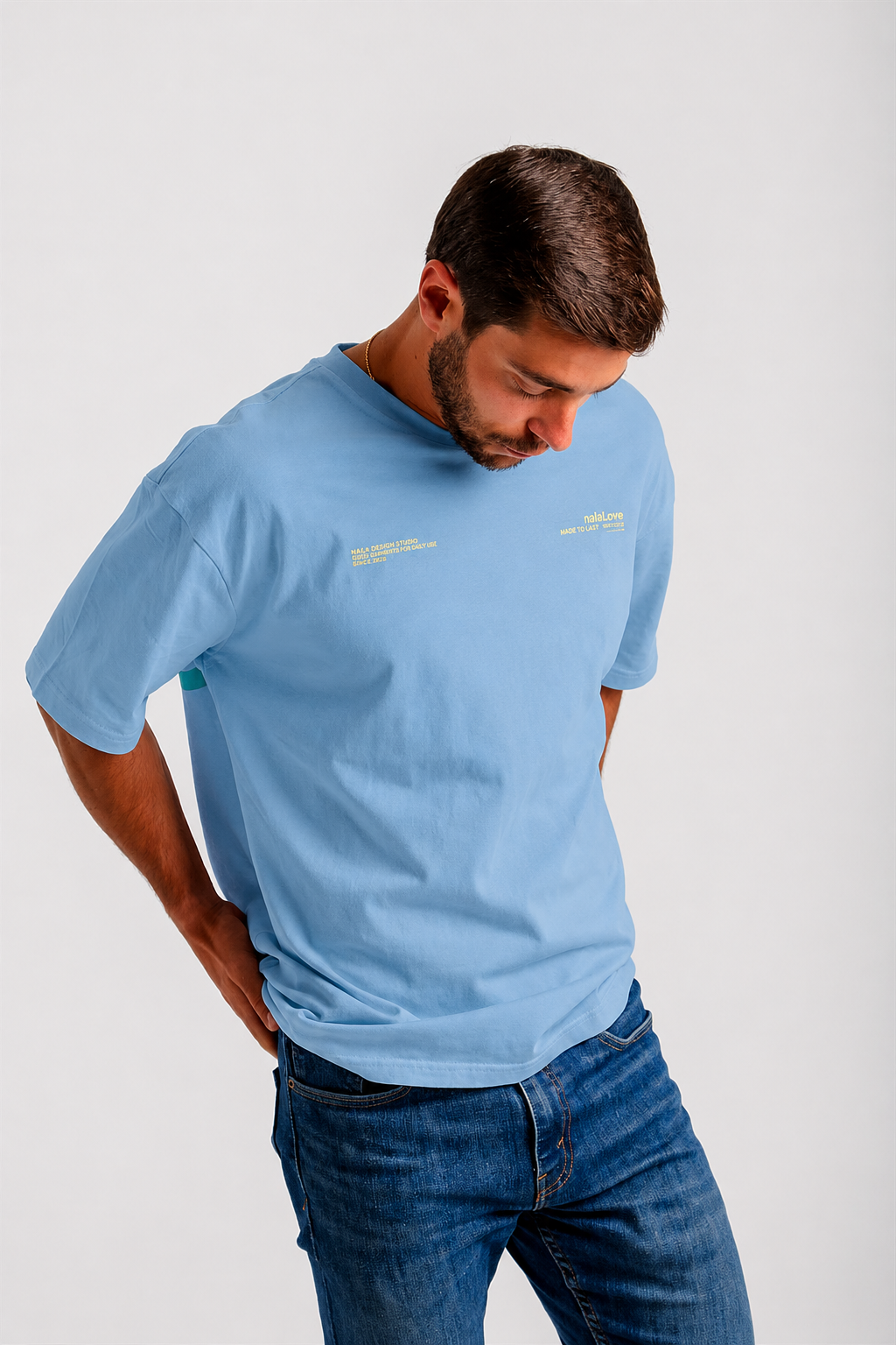 Iconic Sky Blue T-Shirt