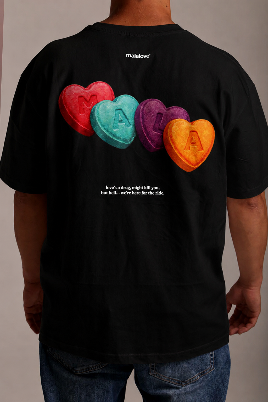 Candy Dose Black T-Shirt