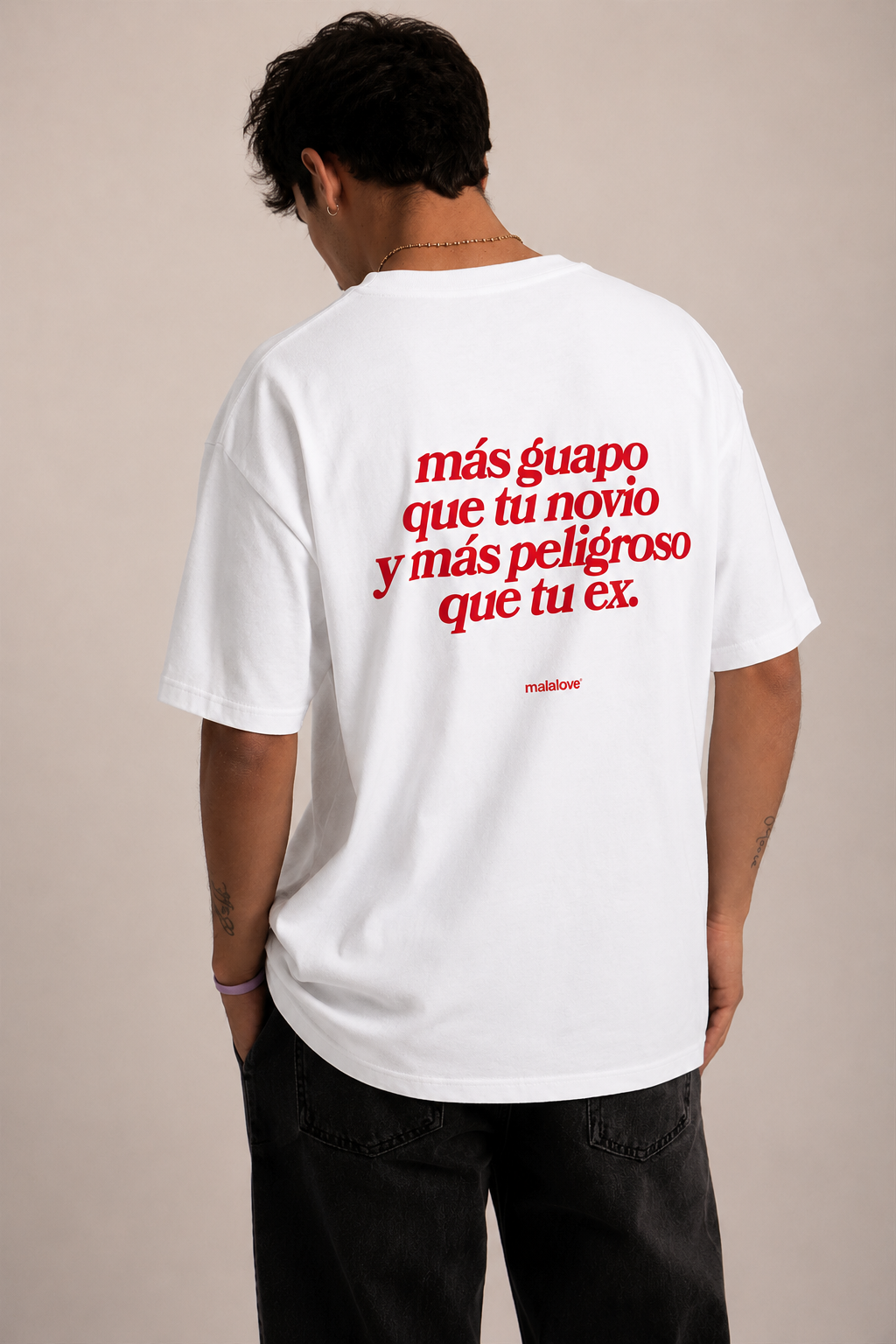Peligroso White T-Shirt