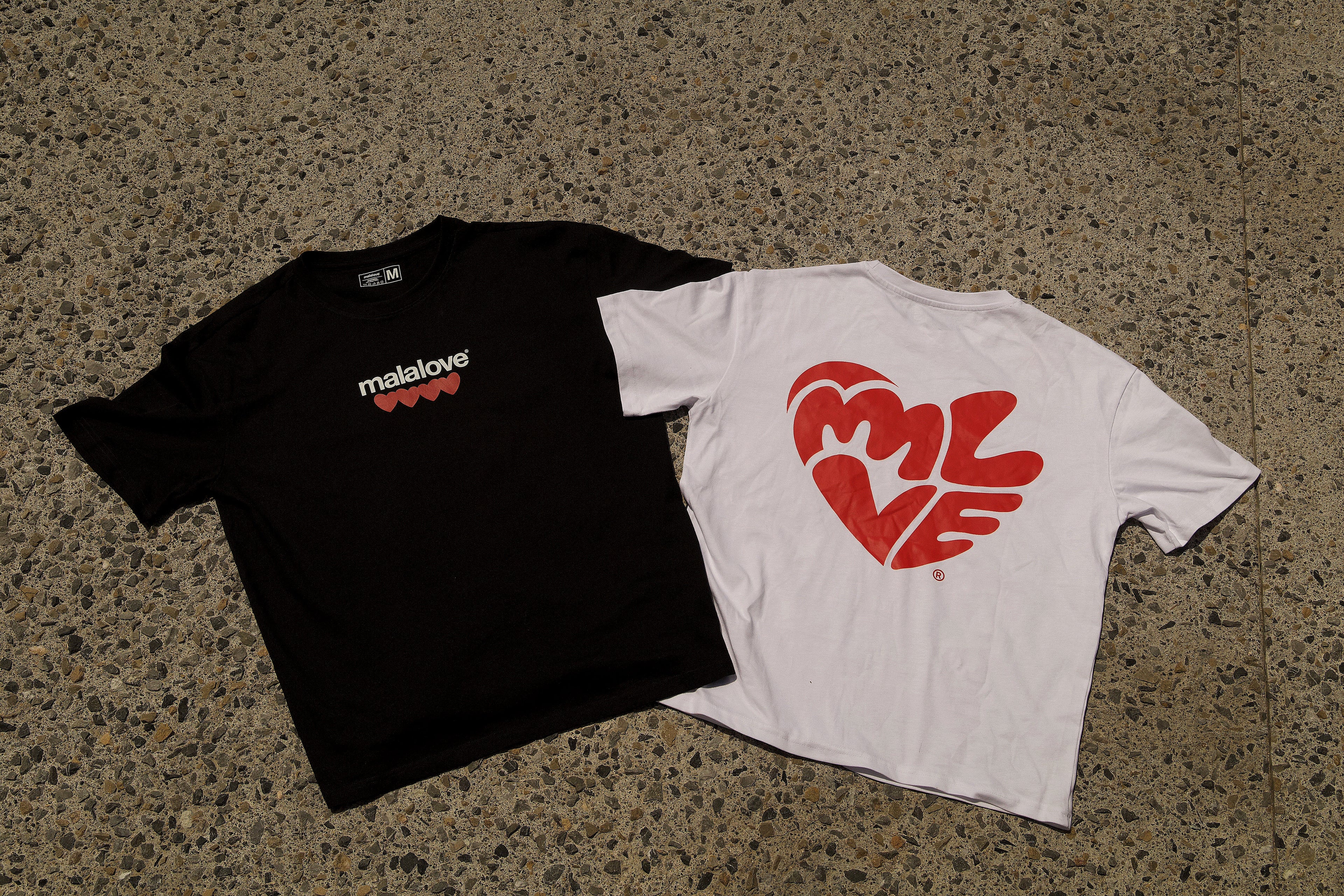 Red Flag White T-Shirt