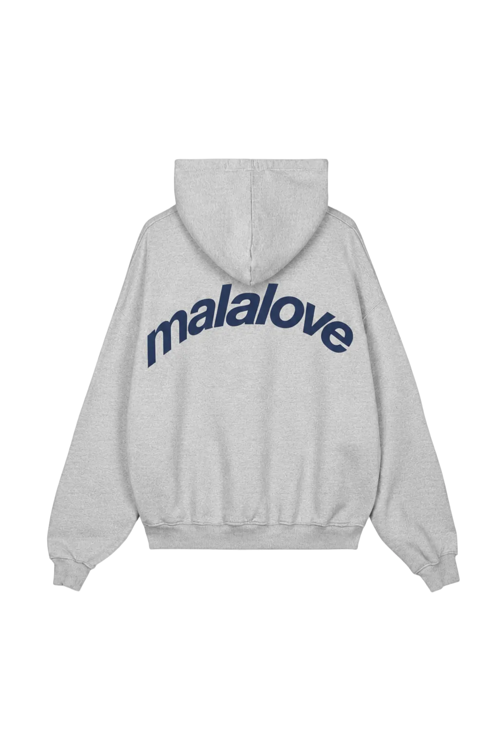 Iconic Grey & Navy Hoodie