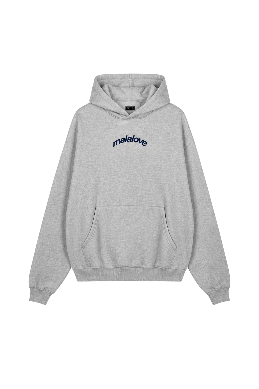 Iconic Grey & Navy Hoodie