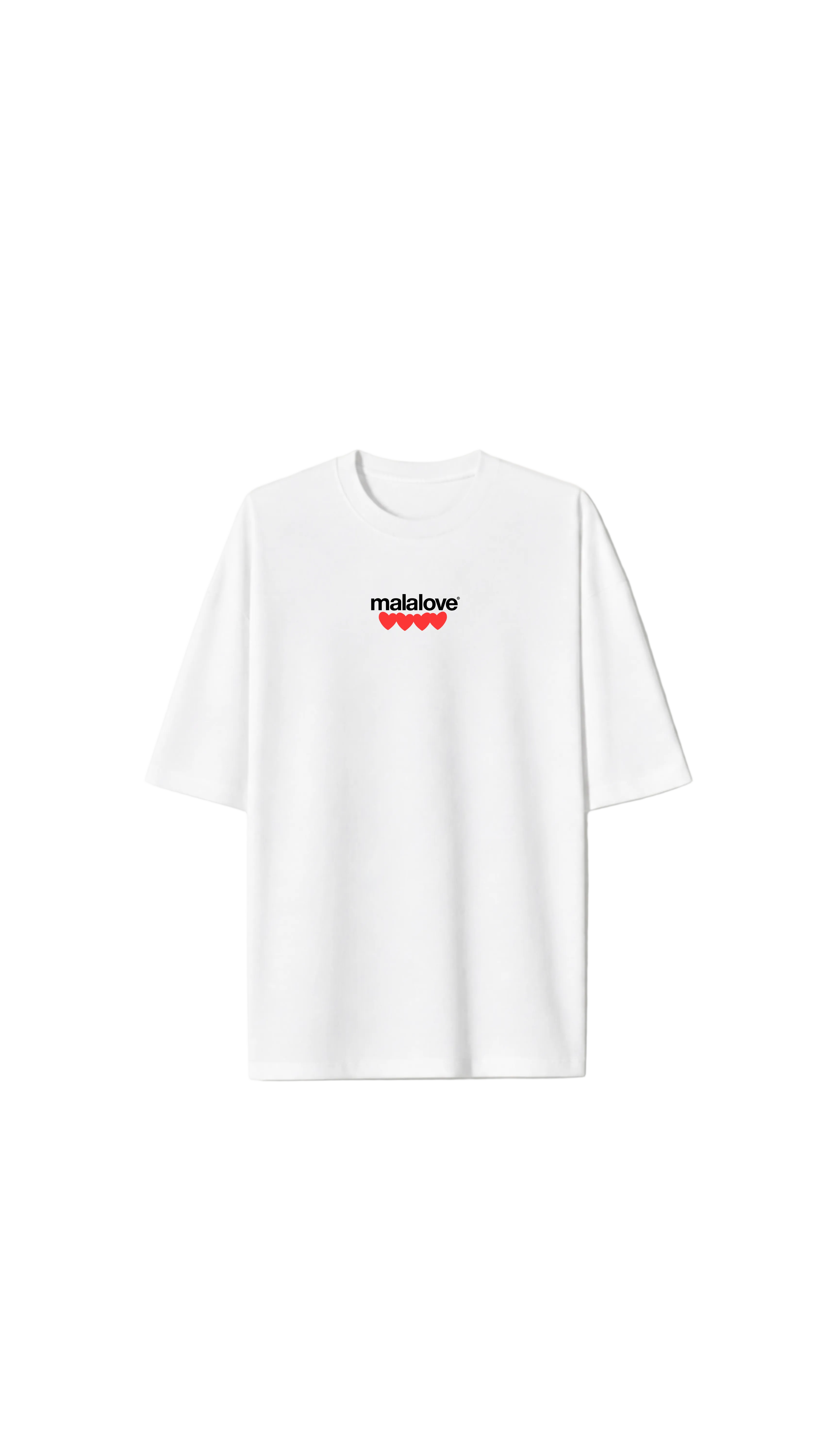 Red Flag White T-Shirt