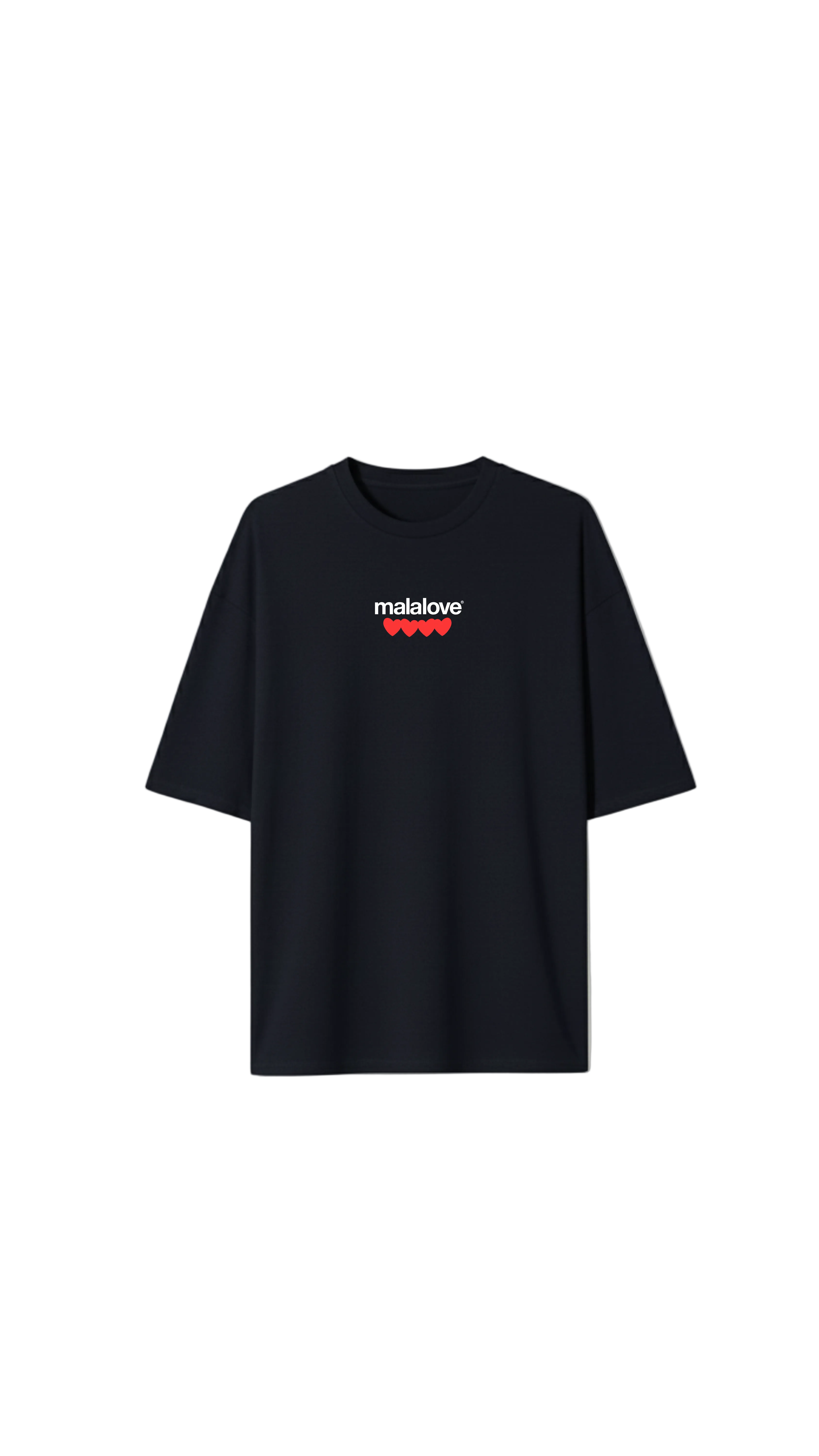 Red Flag Black T-Shirt