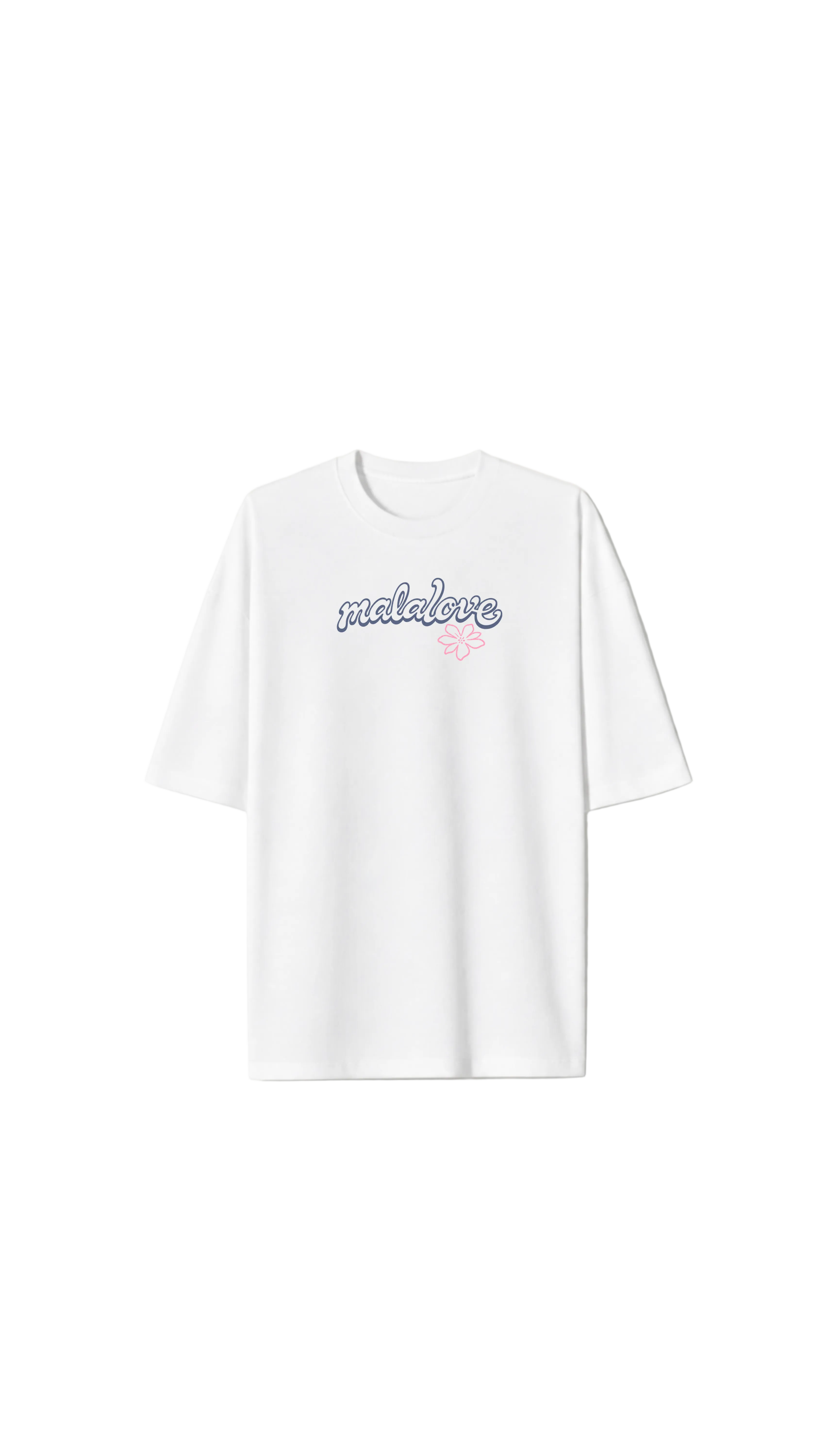 Lavender Theory White T-Shirt