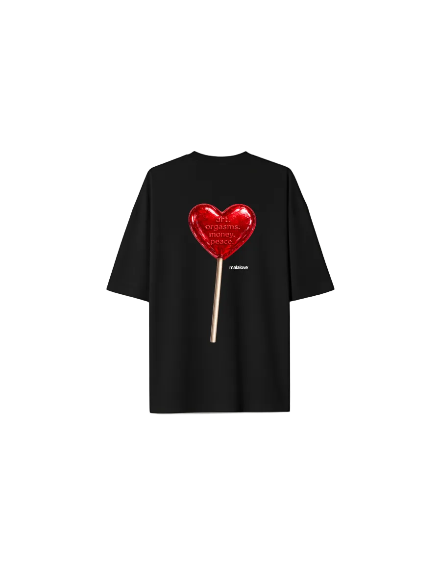 Take a Lick Black T-Shirt