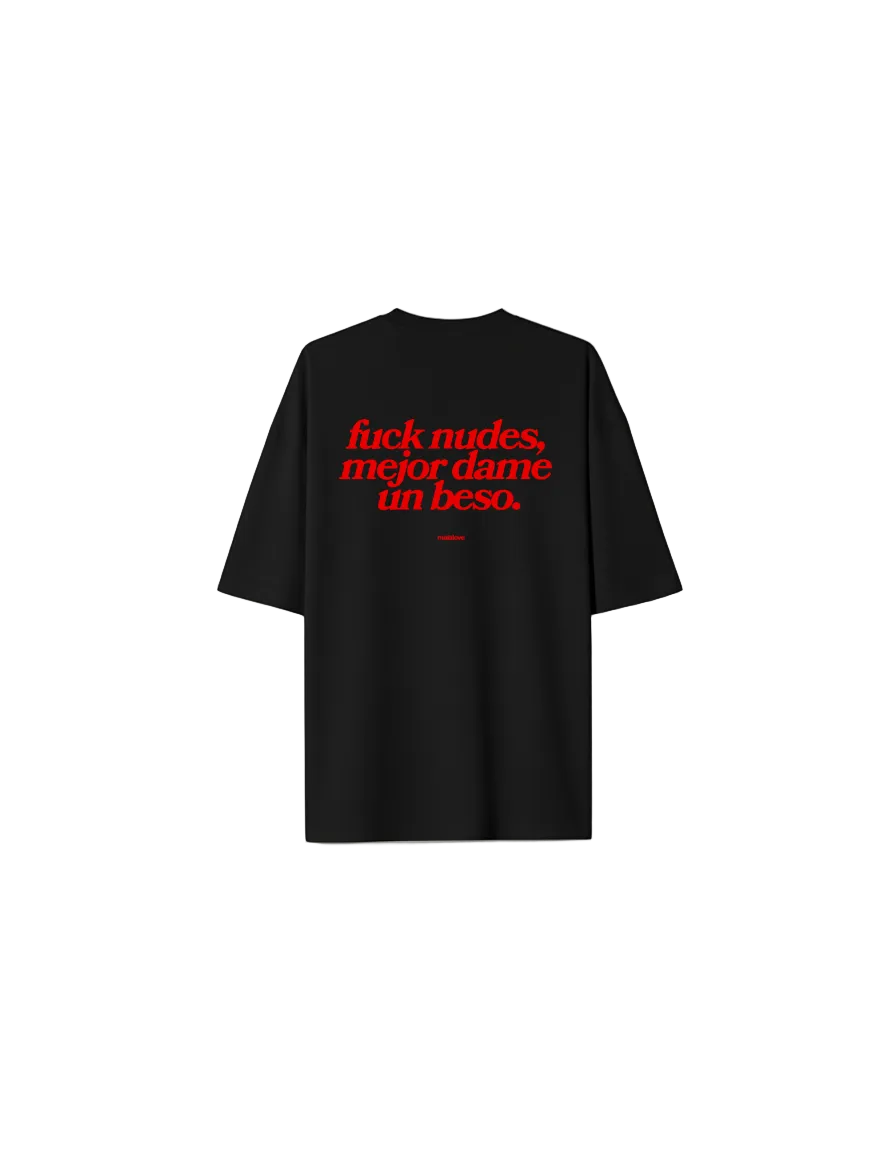 F*ck Nudes Black T-Shirt