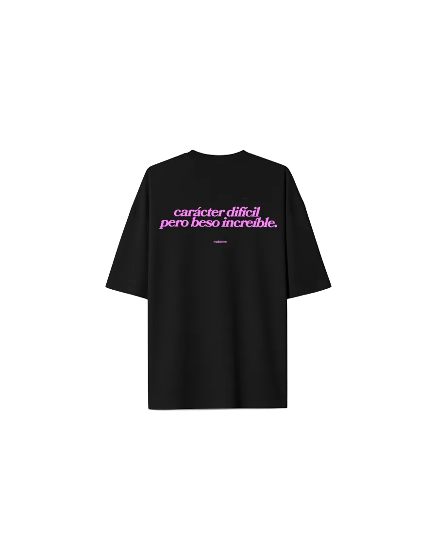 Carácter Black T-Shirt
