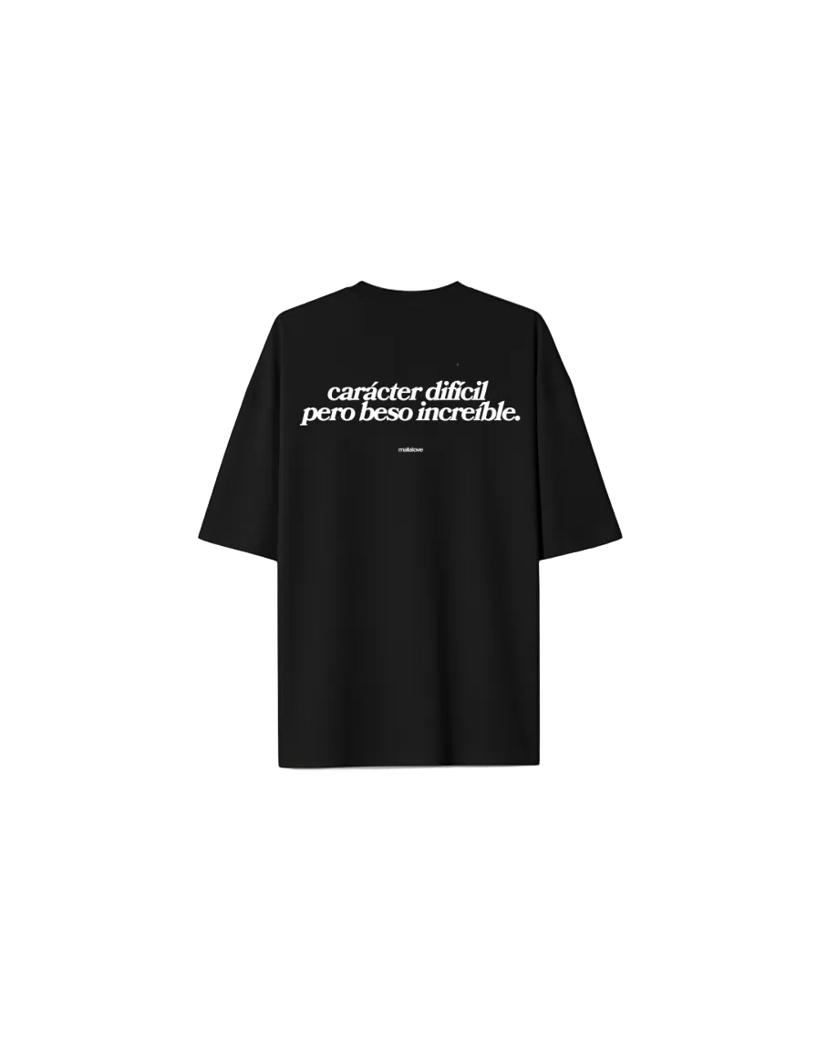 Carácter Black T-Shirt