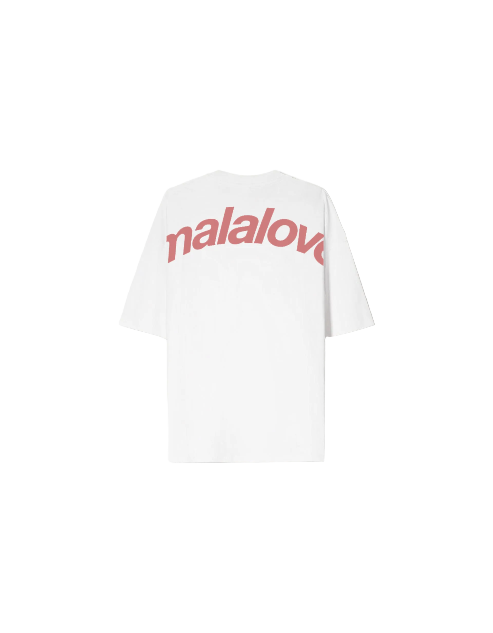 Iconic White & Salmon T-Shirt