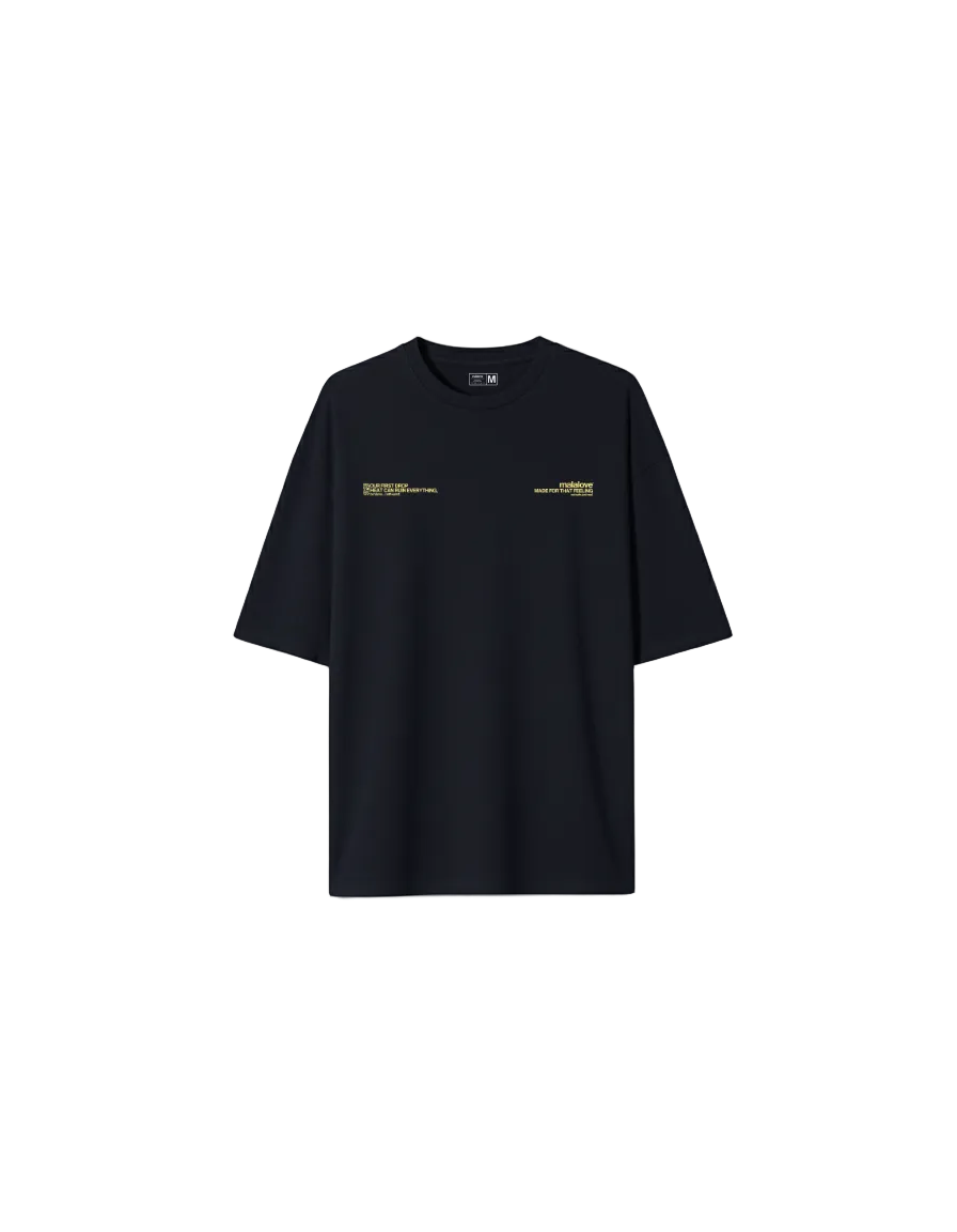 Iconic Navy & Yellow T-Shirt