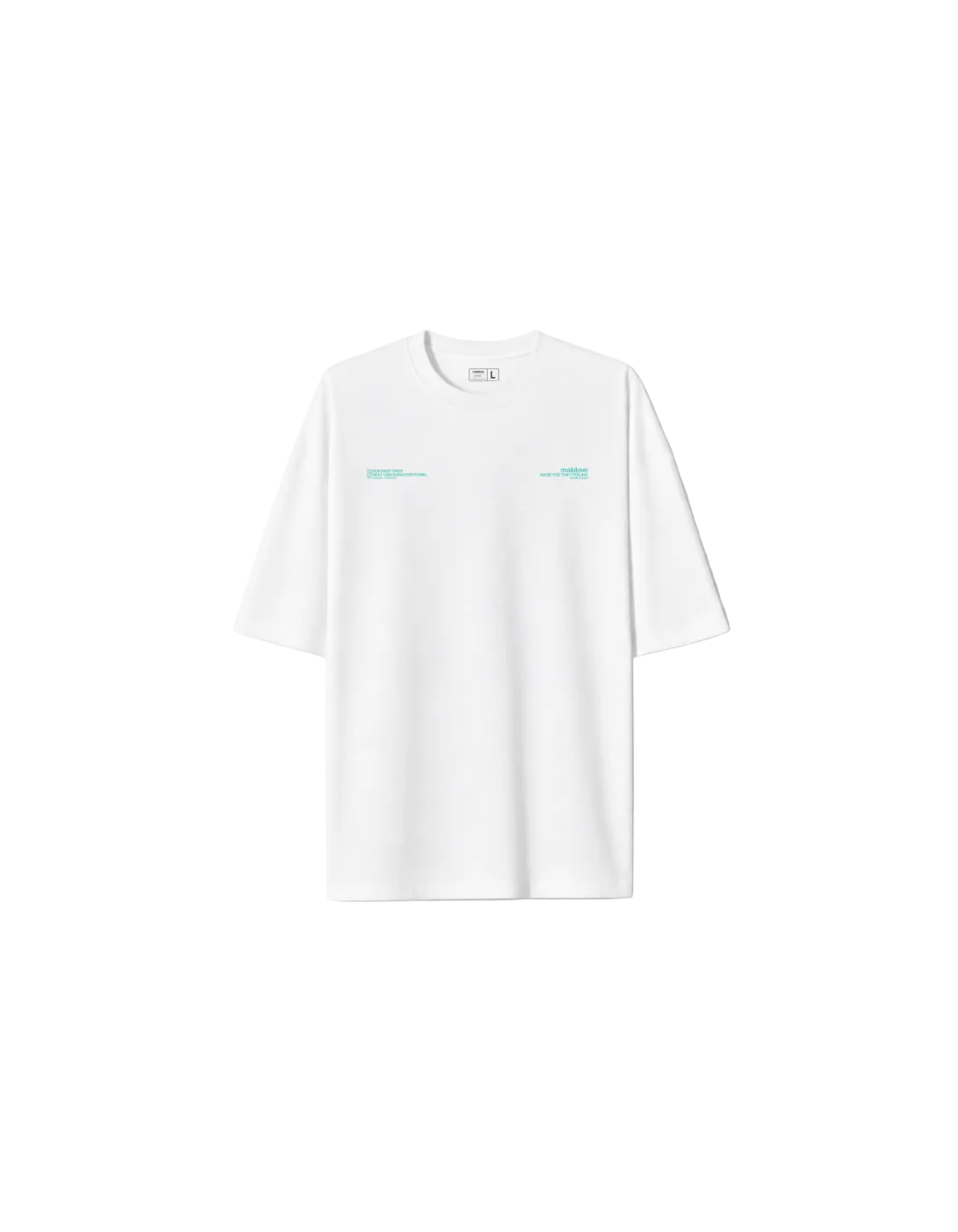 Iconic White & Mint T-Shirt