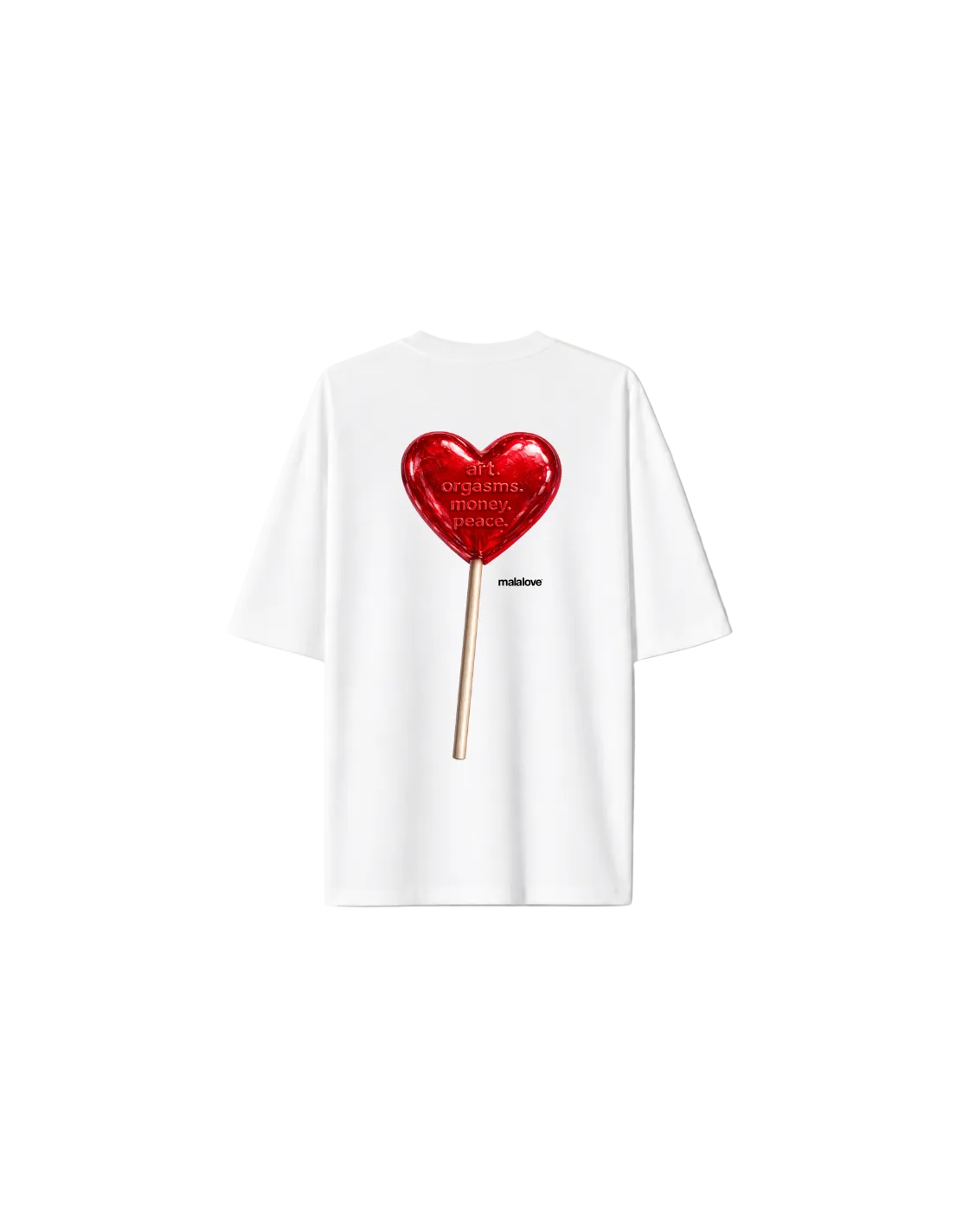 Take a Lick White T-Shirt